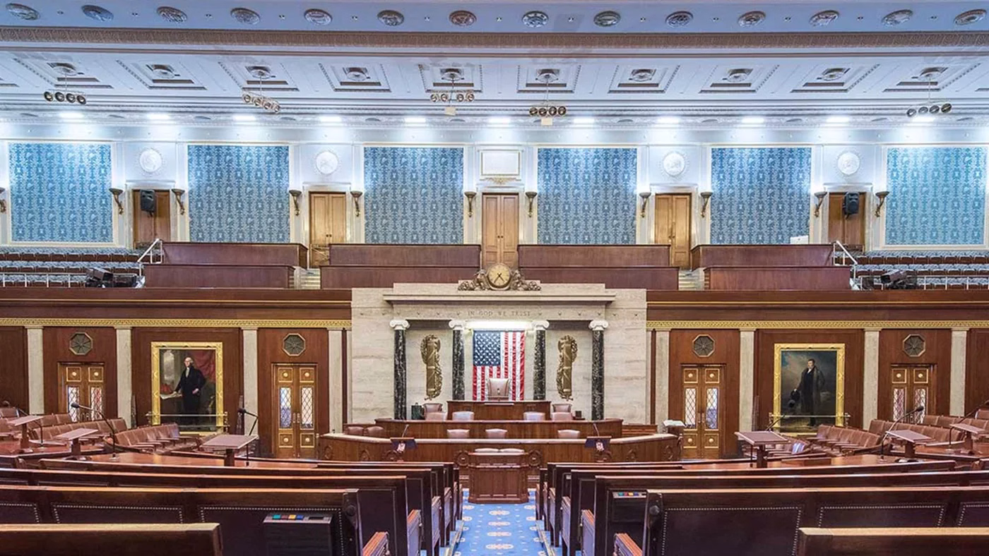 Ruang sidang DPR Amerika Serikat