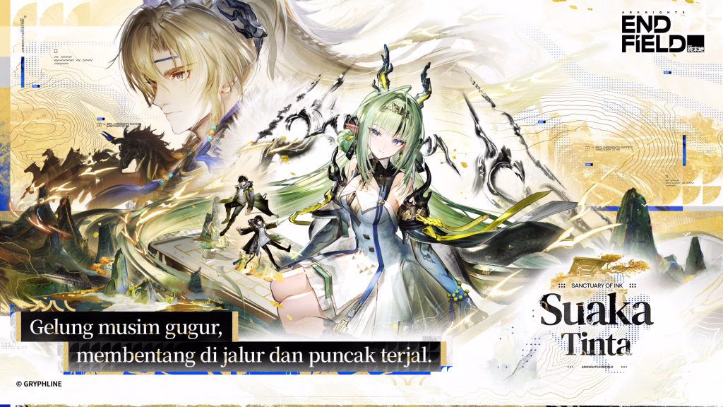 Materi promosi dunia dan karakter Arknights: Endfield. Sumber: GRYPHLINE.