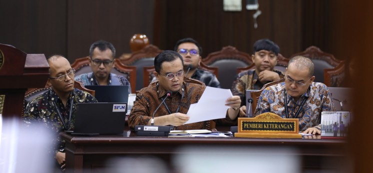 Gogot Suharwoto dan pemberi keterangan pada persidangan 2 Oktober 2026.