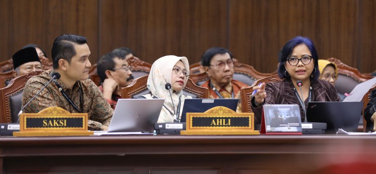 Saksi dan ahli pihak pemohon pada sidang 30 September 2026.