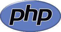 Logo resmi PHP karya Colin Viebrock